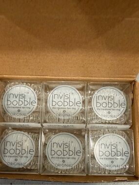 invisibobble Original Clear Traceless Hair Rings - 18 Pack